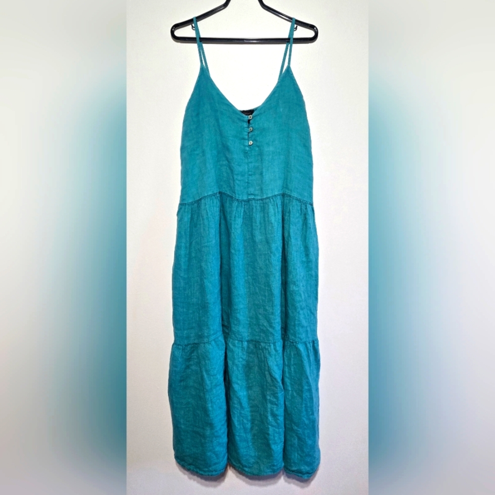 Luna Allegra Linen Blend Dress